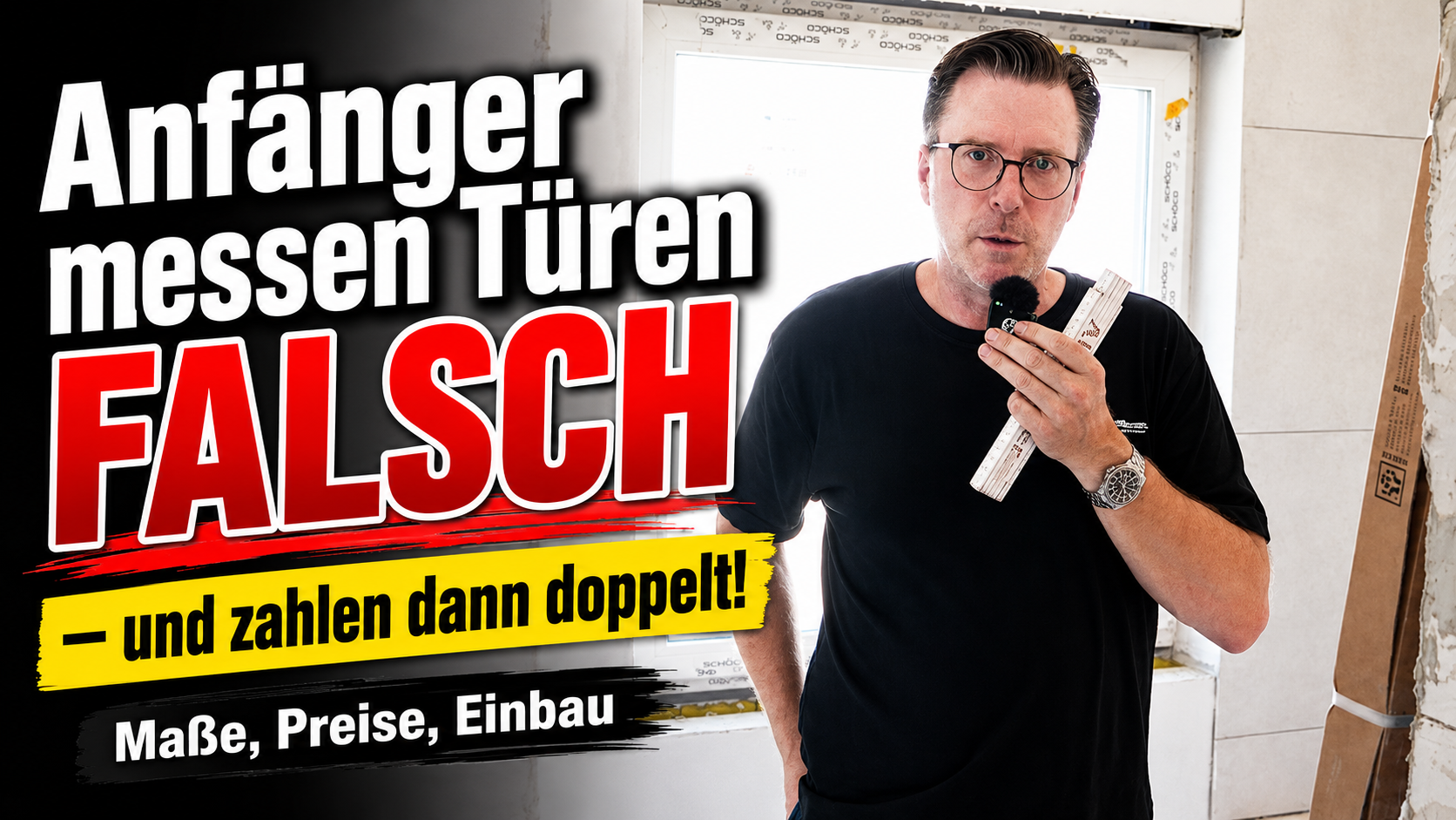 Türen richtig messen - Standardmaße